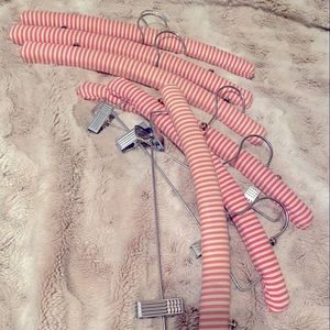 Victoria’s Secret Padded Hangers Lot Some With Clips